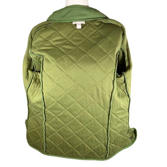 Charter Club Snap Front Fleece Jacket size M - Picture 7 of 9